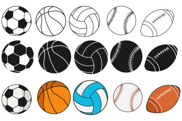 Download Sports Ball Icon Set - Icon set Collection
