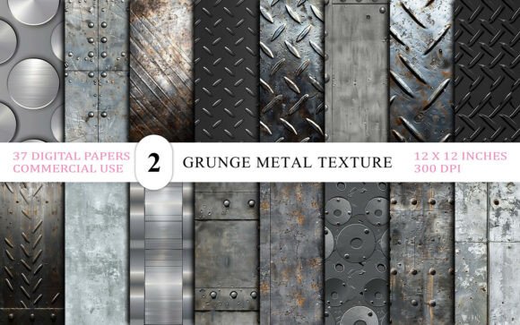 Download Industrial Grunge Metal Textures - Premium Resources
