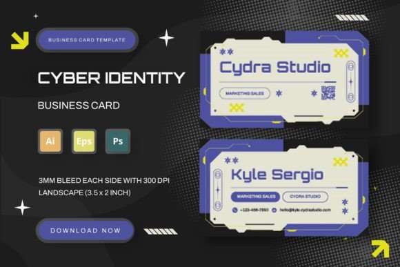 Download Cyber Identity - Business Card - Cyber Collection